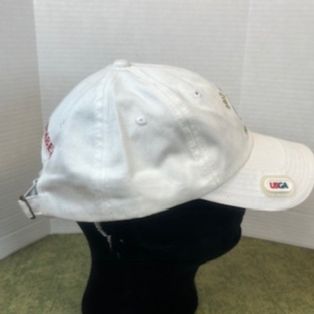 USGA Member 2017 U.S. Open Erin Hills White Golf Hat Cap Adjustable - Picture 6 of 8
